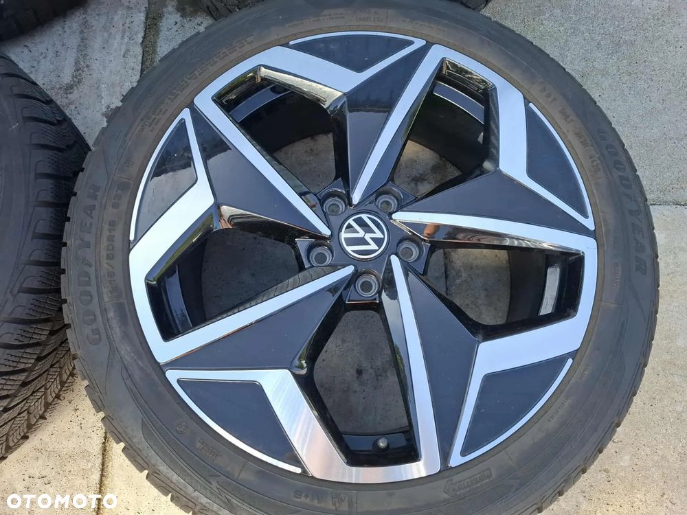 KOŁA ZIMOWE ALUMINIOWE R19 ID3 ID4 10a601025h 7,5 x19 ET50 5x112 OPONY GOODYEAR JAK NOWE - 4
