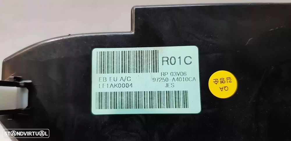 COMANDO SOFAGEM / AR CONDICIONADO KIA CARENS IV 2017 -97250A4010CA - 3