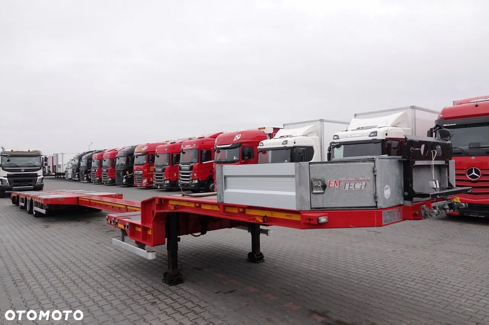 EMTECH NACZEPA LAWETA / NISKOPODWOZIE / ROZCIĄGANA / DŁUGOŚĆ : 16 M / 2021 ROK - 8