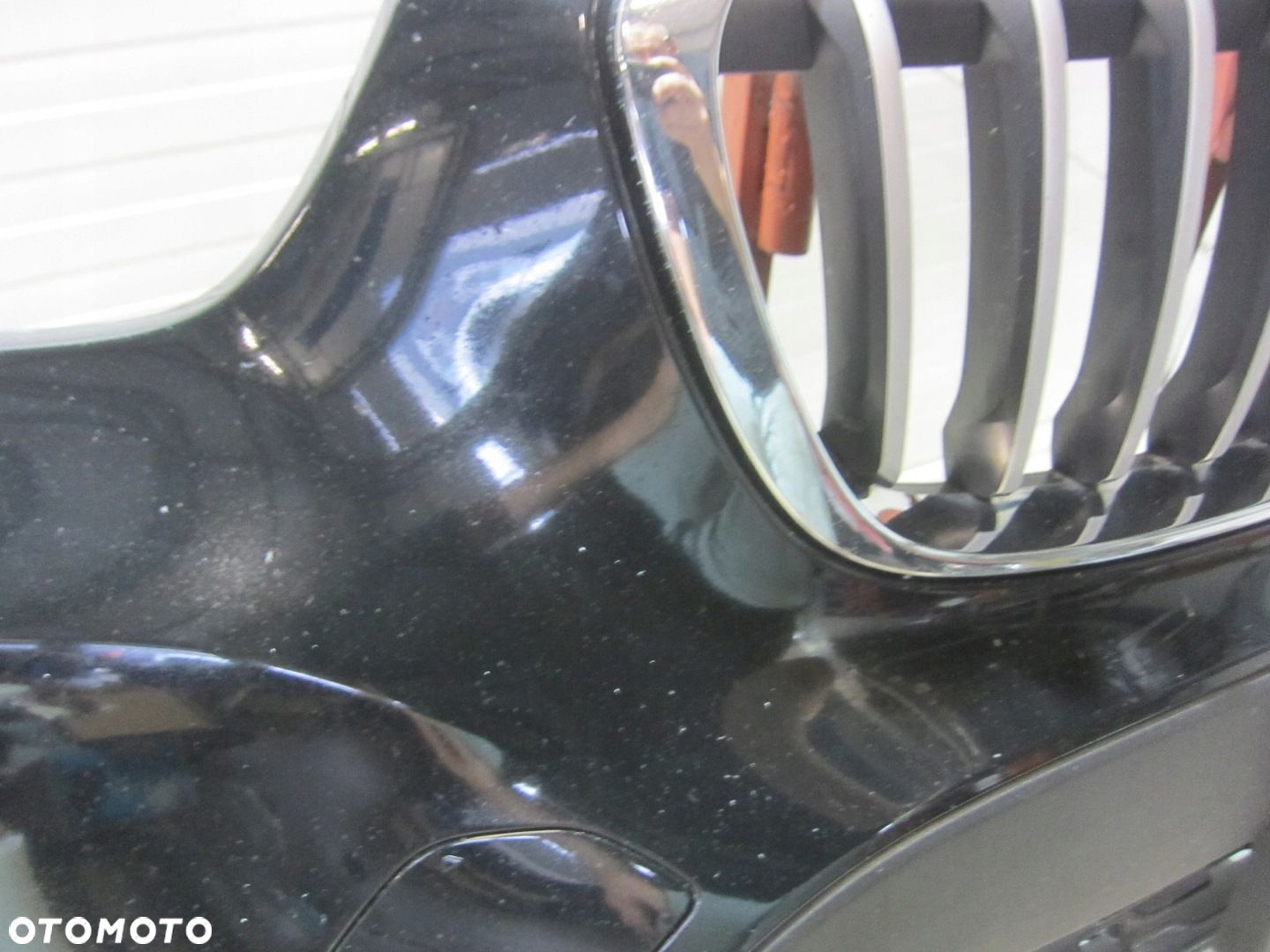 BMW X1 F48 ZDERZAK PRZEDNI PRZÓD KOMPLETNY 668 SCHWARZ 2 CZARNY GRILL XLINE - 12