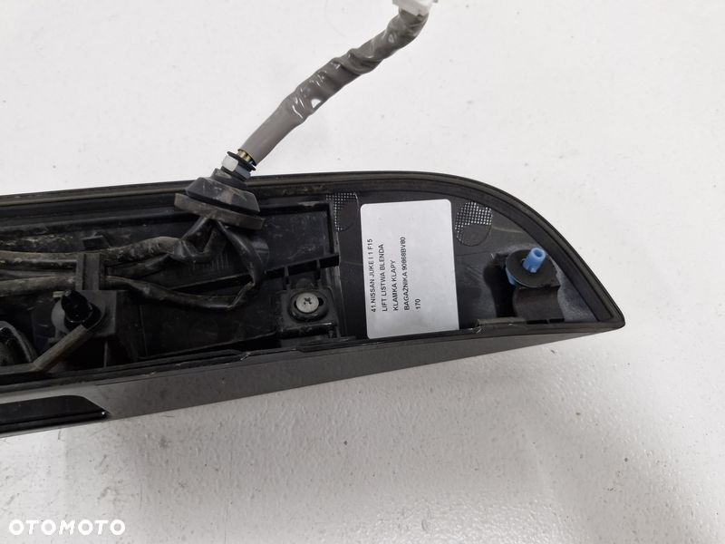 NISSAN JUKE I 1 F15 LIFT LISTWA BLENDA KLAMKA KLAPY BAGAŻNIKA 90868BV80 - 12