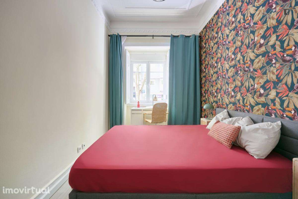 Quarto - localizado em Marquês de Pombal Lisbon - Grande imagem: 3/38