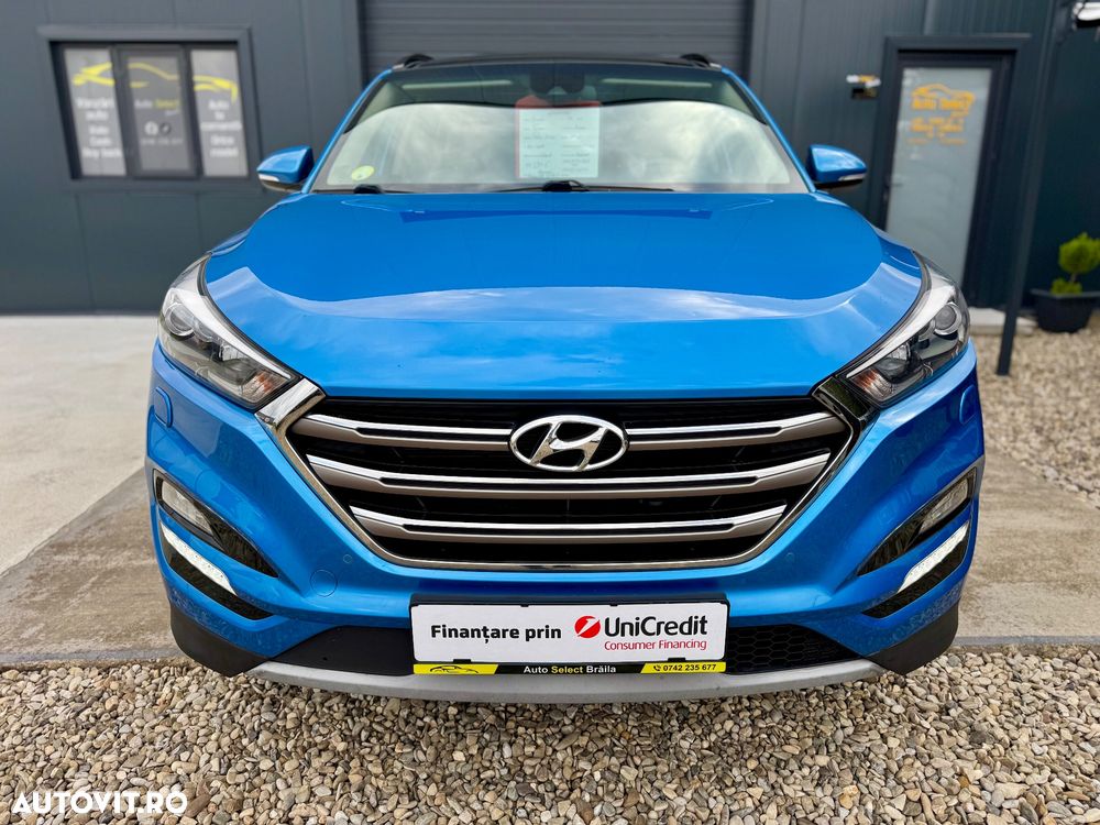 Hyundai Tucson blue 1.7 CRDi 2WD DCT Premium - 4
