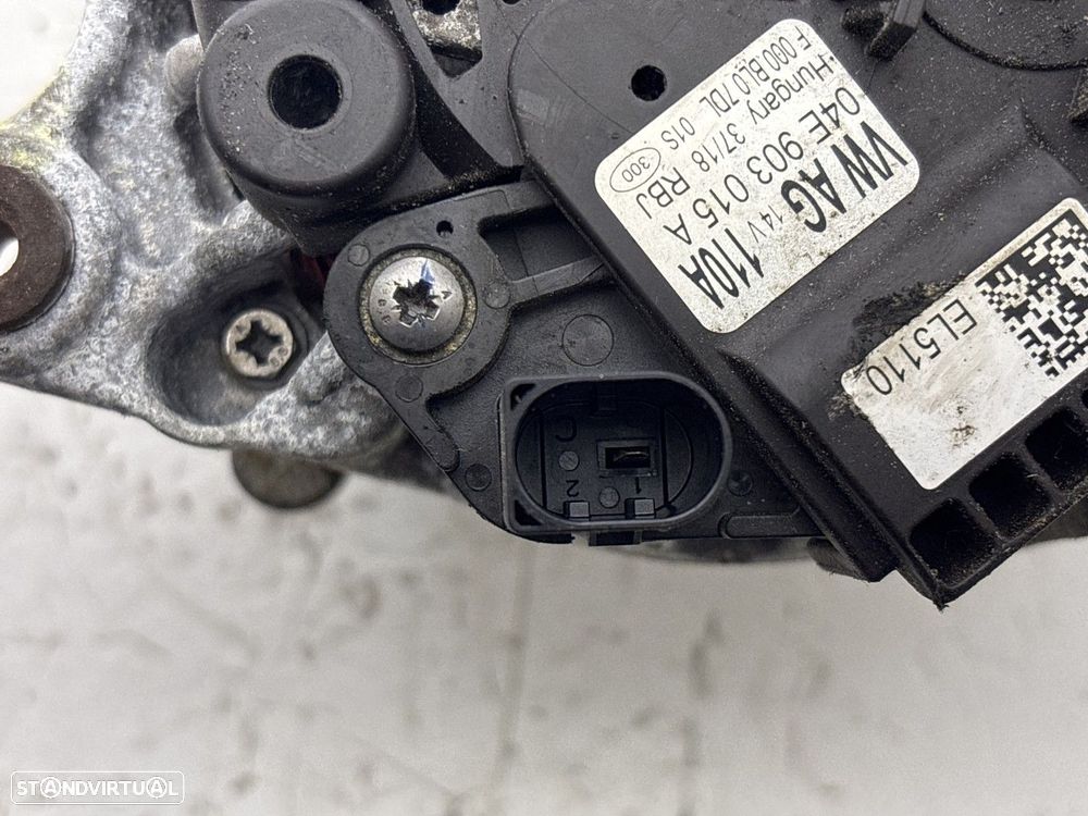 Alternador AUDI A3 (8V1, 8VK) 1.5 TFSI REF. 04E903015A MOTOR DADA - 6