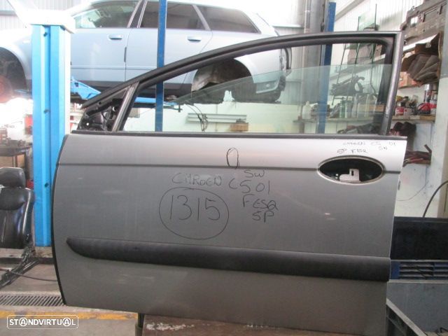 Porta POR1315 CITROEN C5 2001 5P Cinza Fe - 1