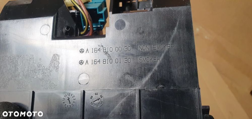 Schowek półka deski konsoli Mercedes ML W164 A1648100030 A1648100130 - 8