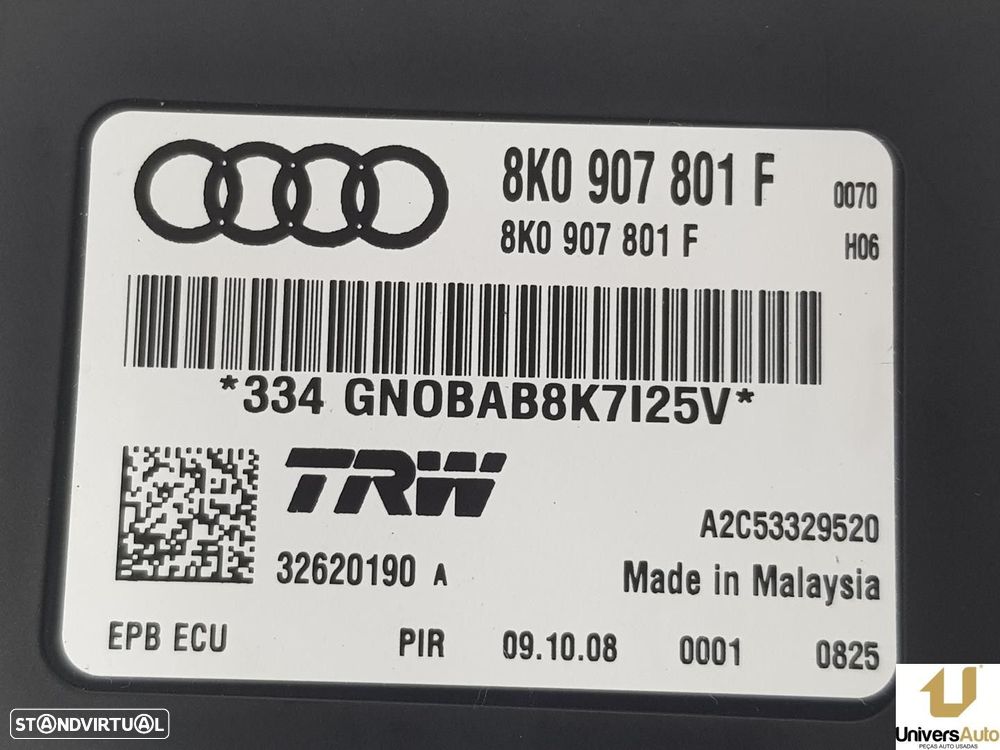MODULO ELECTRONICO AUDI Q5 2009 -8K0907801F - 4