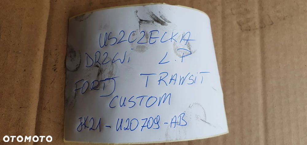 Uszczelka drzwi lewy przód przednia lewa Ford Transit Custom MK8 JK21-V20709-AB - 8
