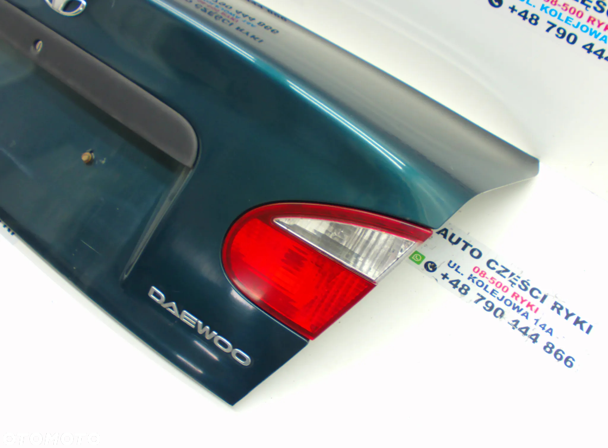 Daewoo Lanos Sedan Klapa Bagażnika Zielona - 4