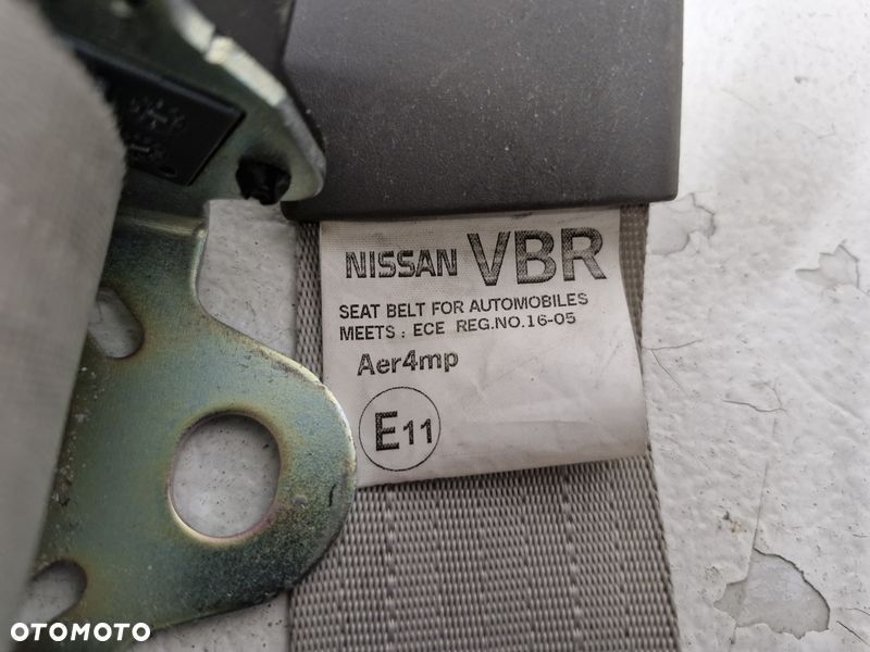 NISSAN LEAF I 1 PAS BEZPIECZEŃSTWA PRAWY PRZÓD 618538000B - 5