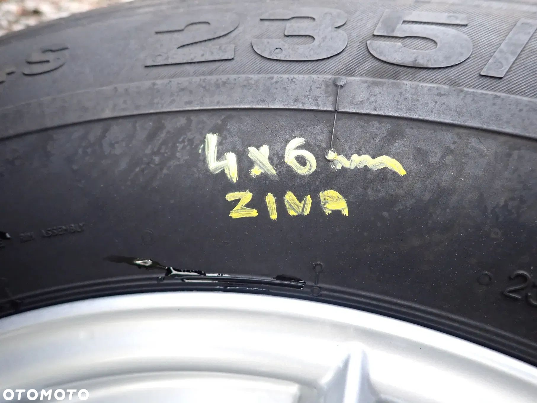 FELGI ALUMINIOWE MERCEDES 7,5JX17 ET 53 5X112 A1664010502 DOSTĘPNE 2 KOMPLETY, 1 Z KOMPLETÓW JEST Z OPONAMI 235/65/17 ZI - 12