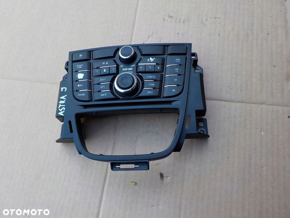 panel radia nawigacji opel astra J IV 13337221 - 1