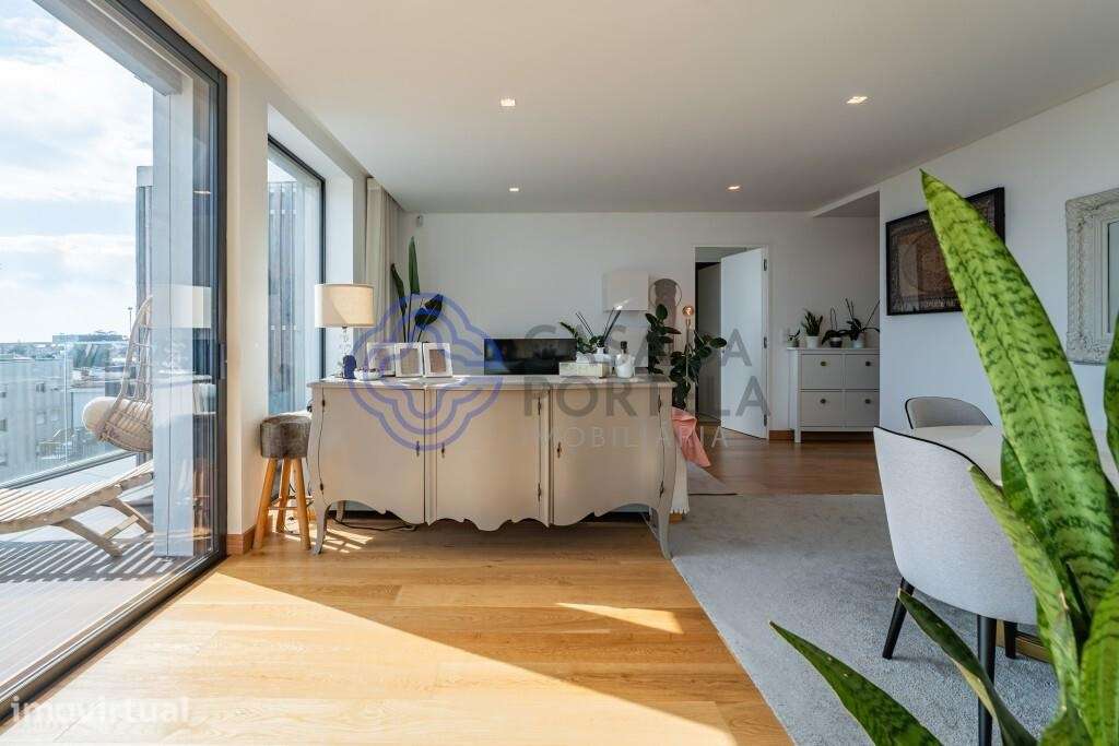 T3 Último Piso com Terraço, Vista Mar e Pôr do Sol | Próximo da Foz - Grande imagem: 5/29