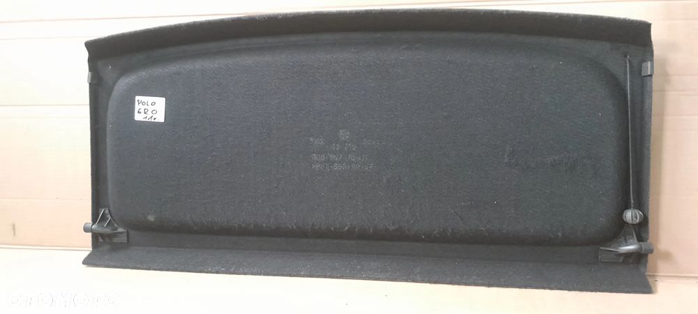 VOLKSWAGEN POLO 6R 09-17  TYLNA PÓŁKA BAGAŻNIKA - 2