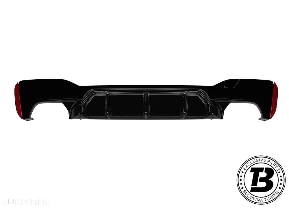 Pachet Exterior compatibil cu BMW Seria 5 G30 conversie la G30 LCI M5 Design - 12