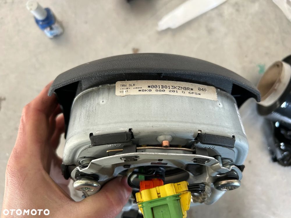 PODUSZKA POWIETRZNA AIRBAG KIEROWCY AUDI A4 B8 A5 8T 8K0880201G - 3