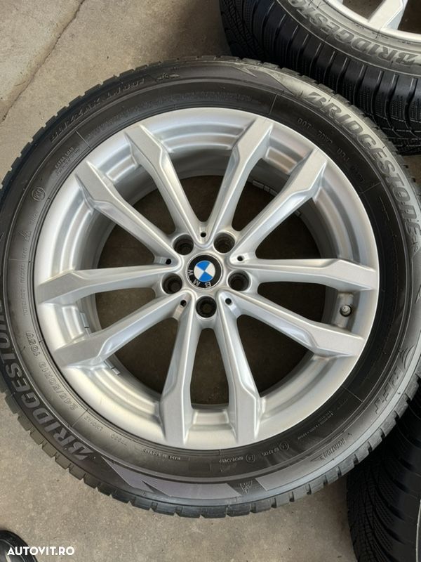 vând jante originale BMW X3-X4 pe 19”cu anvelope de iarnă - 3