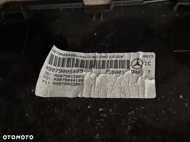 LICZNIK ZEGARY MERCEDES SPRINTER 907 2.0 AUTOMAT A9079005409 - 6
