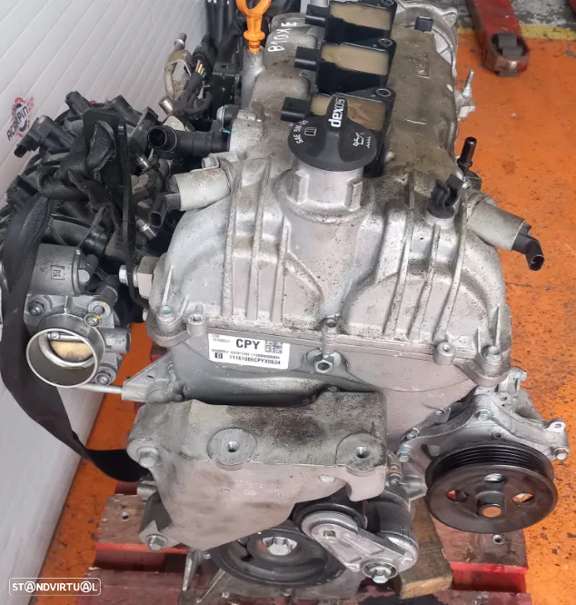 Motor Para Peças Opel Karl 1.0 Com 19 Mil Kms Ref: B10XE - 3