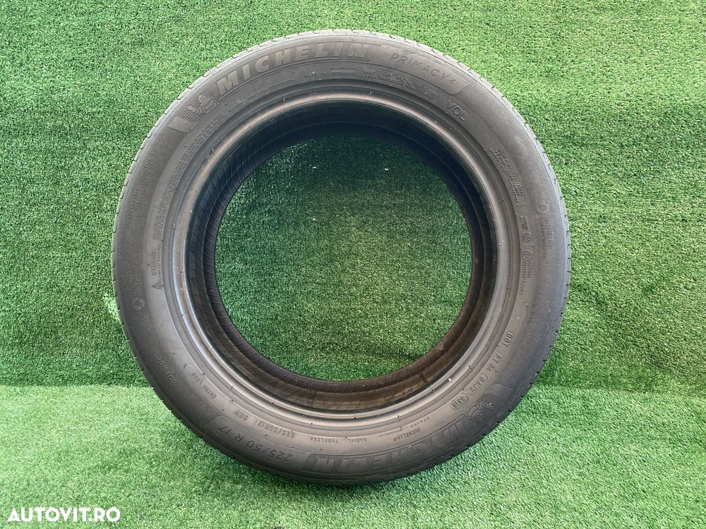 Set 4 anvelope vară 225 50 17 Michelin Primacy 4  Dot :3418 3,7 4.9mm - 2