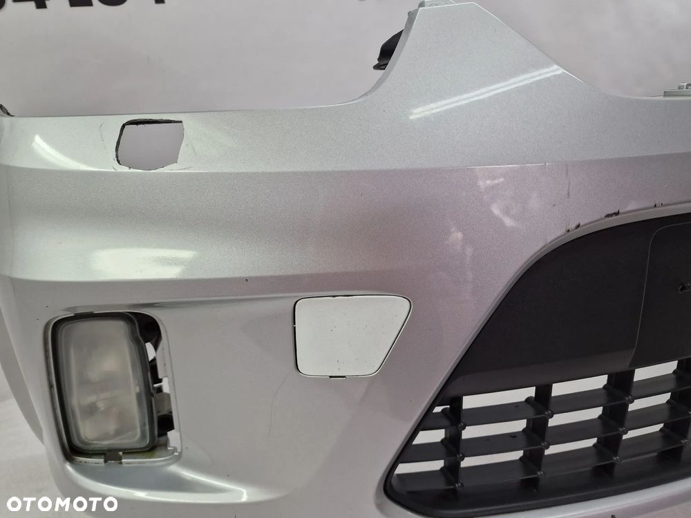 FORD C-MAX MK1 LIFT 07- ZDERZAK PRZEDNI PRZÓD NA SPRYSKI , SREBRNY , NR 7M51-R17757AW , NR AUKCJI NZ923 - 7