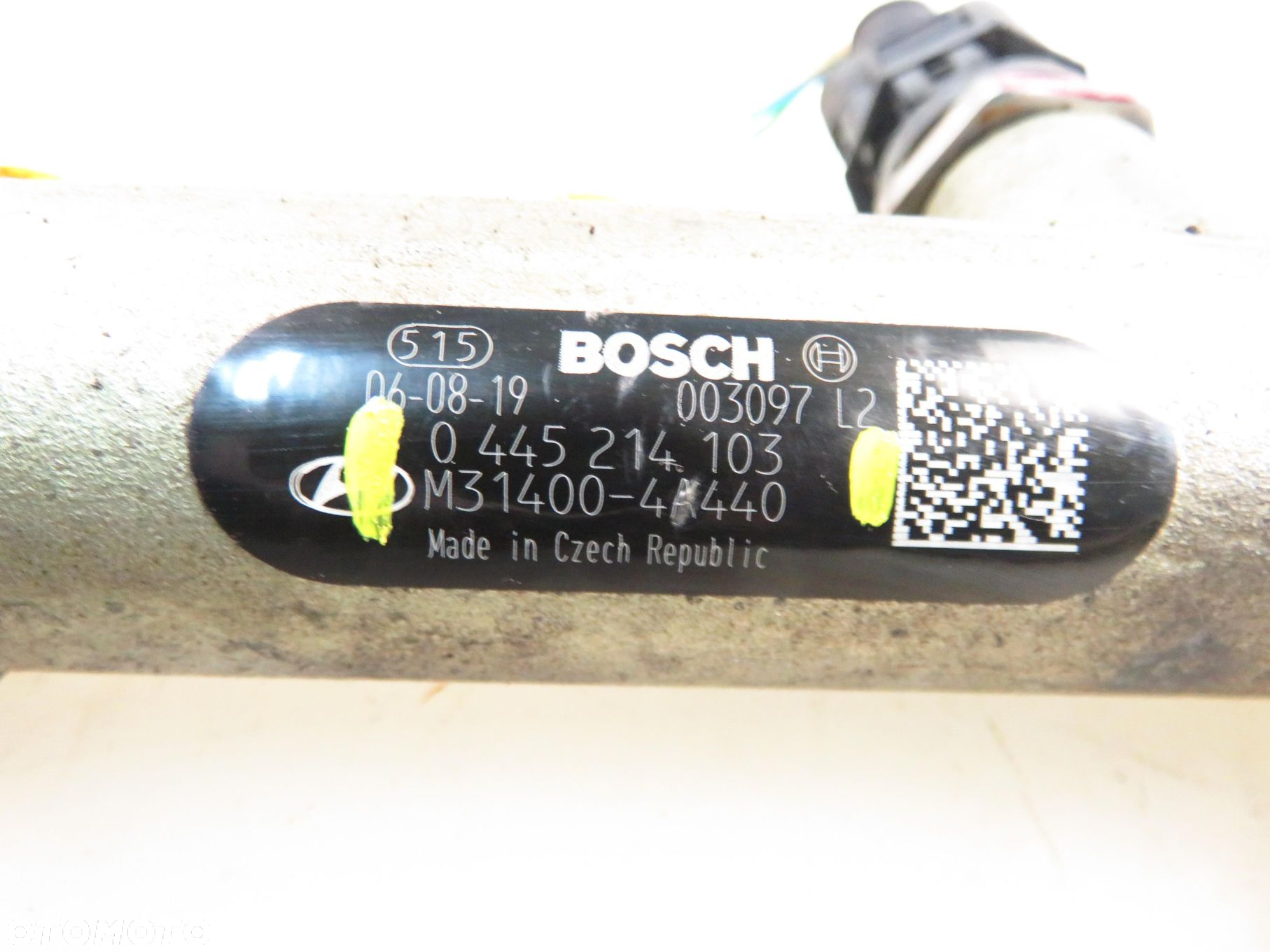 LISTWA WTRYSKOWA KIA SORENTO I 2.5 CRDi 314004A440 0445214103 0281002507 - 2