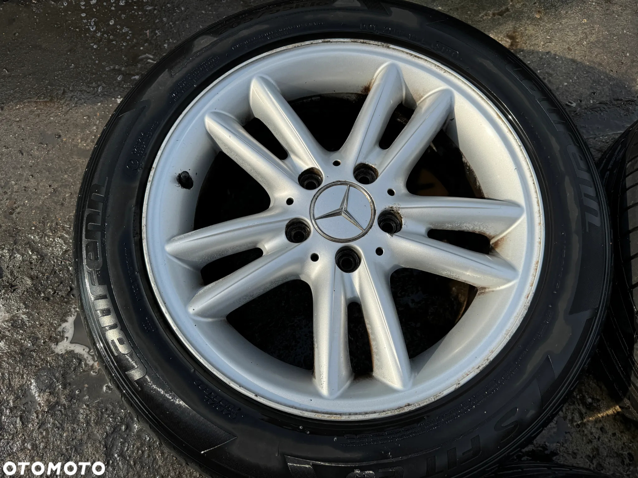Koła felgi 16' Mercedes C-Klasa W203 7Jx16 5x112 ET37 OE - 5