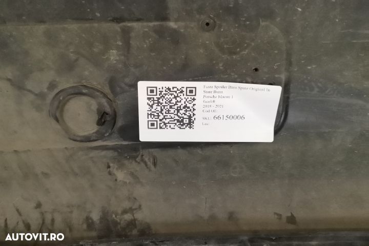 Fusta Spoiler Bara Spate Original In Stare Buna Porsche  Macan  1 face - 5