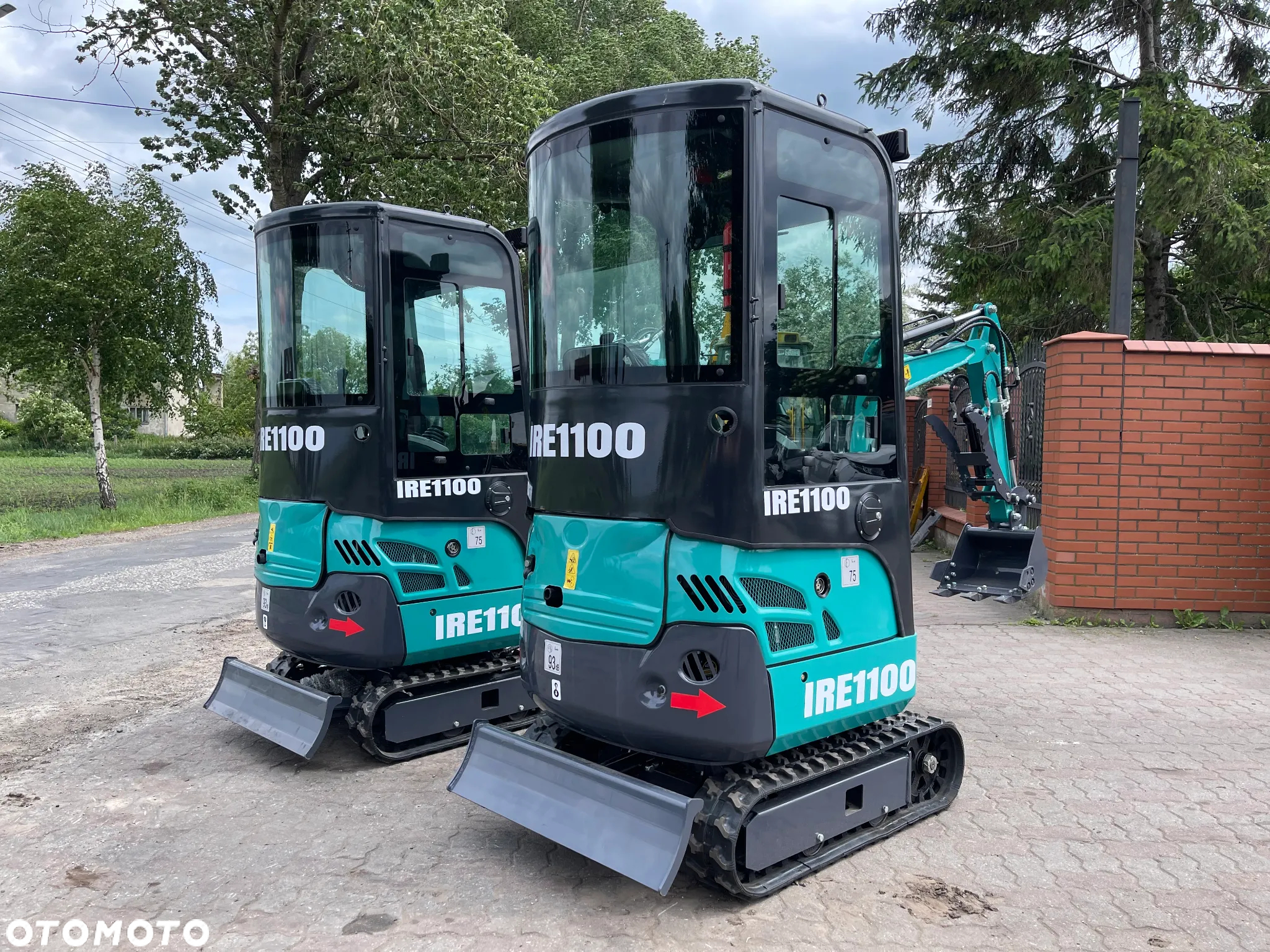 Yanmar Minikoparka IRE 1100 IRE 1100 KG*Pług,Pełna oszklona kabina,2025 ROK_FABRYCZNIE NOWA! - 3