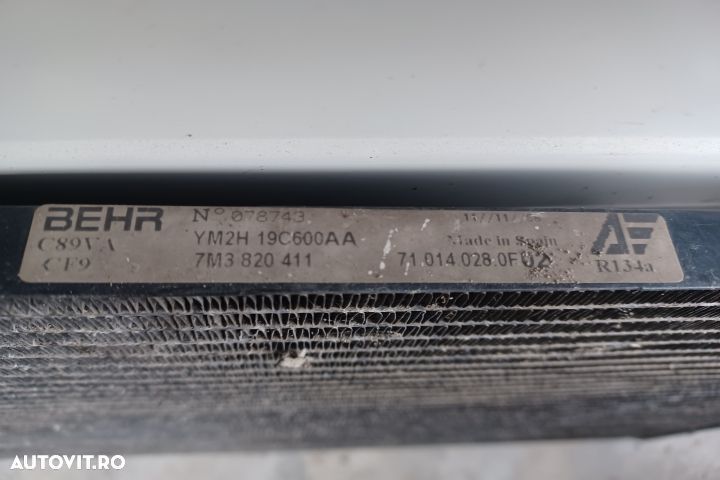 Radiator clima AC 7M3820411 Volkswagen VW Sharan 1 [facelift] [2000 - - 1