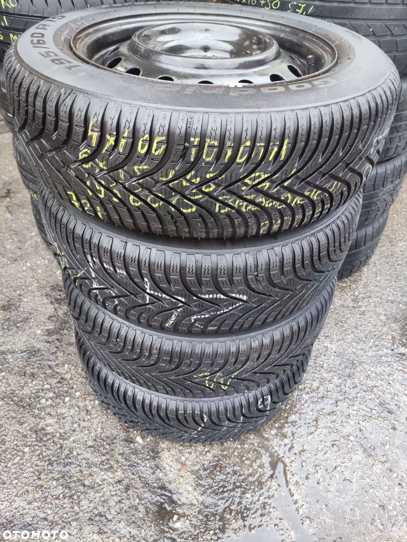 195/60R15 88T Opony Zimowe Zima BFGoodrich G-FORCE Winter 2 7mm Legnica ALU-RAD 21r. jak 185/65 - 9