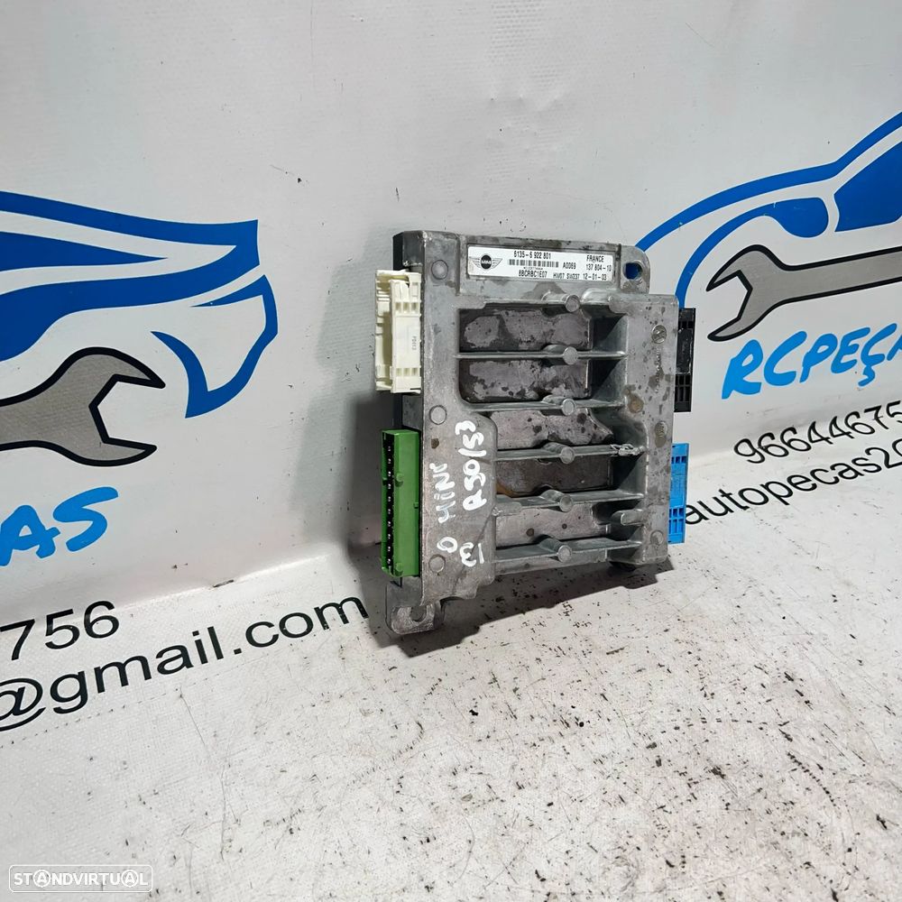 .Centralina Original BCM Modulo Controlo Motorola BMW Mini 6 922 801 / 8BCRBC1E08 - 4