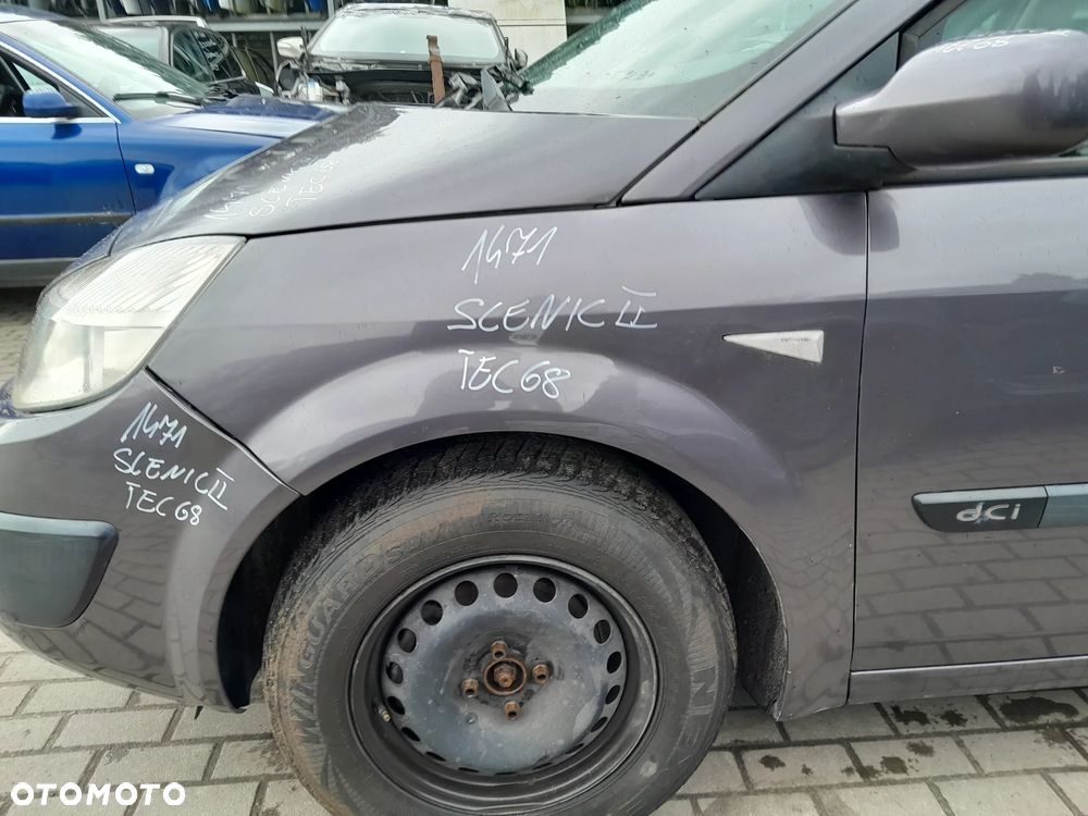 RENAULT SCENIC II BŁOTNIK LEWY PRZEDNI LEWY PRZÓD KOLOR: TEC68 - 1