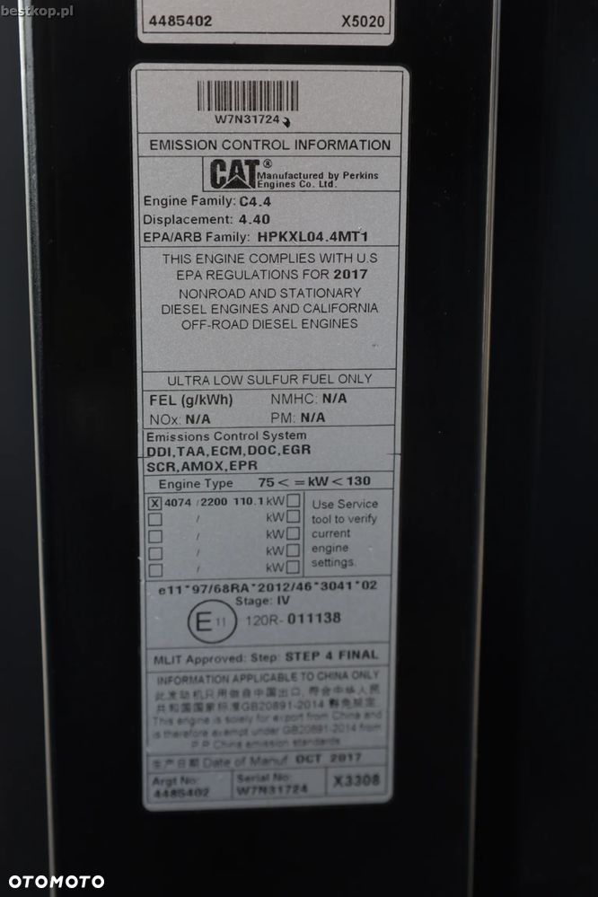 Caterpillar M314F - 36
