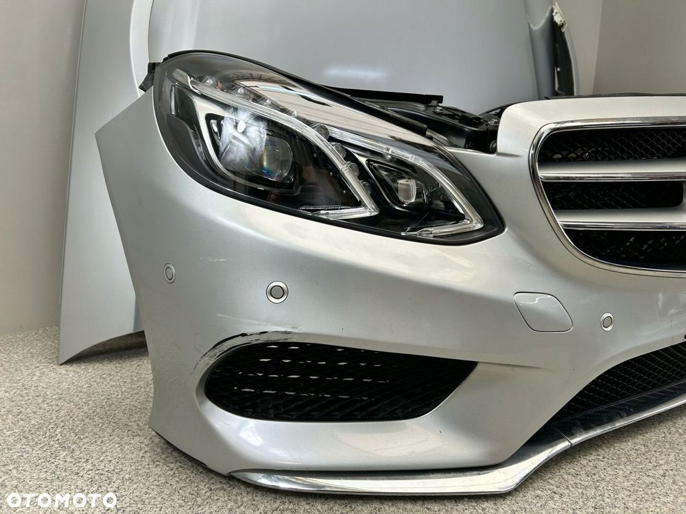 MERCEDES W212 212 LIFT AMG MASKA BLOTNIKI PAS CHŁODNICE LAMPY FULL LED - 2