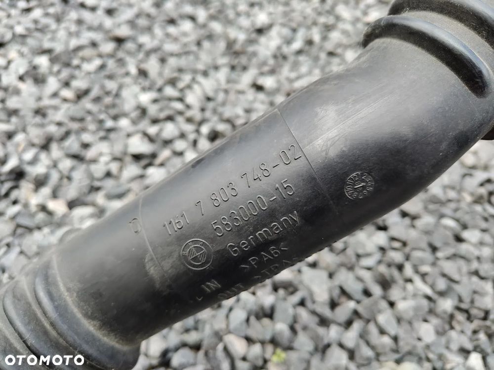 BMW E60 E61 2.0d N47 Przewód Wąż Rura Przewód INTERCOOLERA Lewa - 3