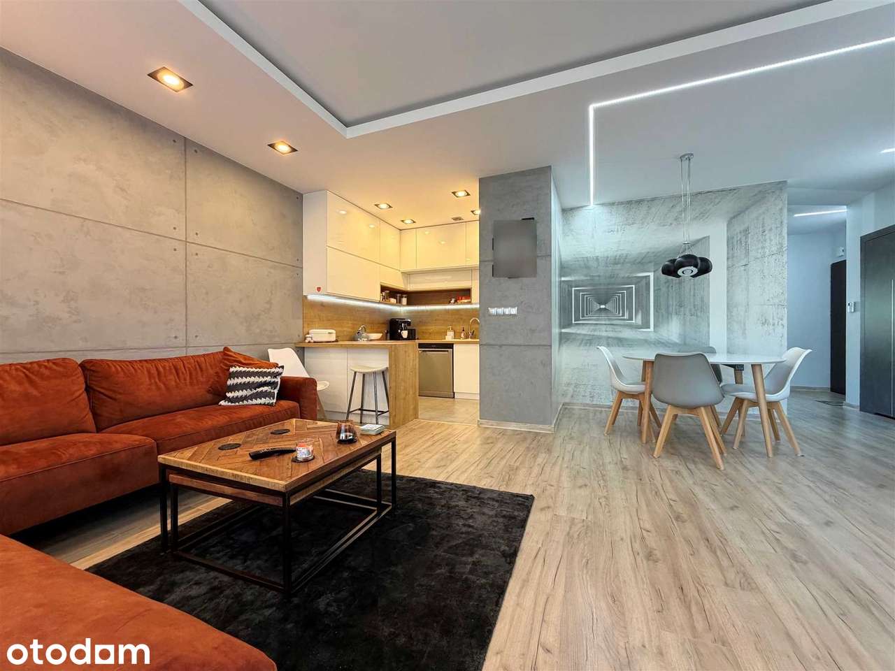 Przestronne mieszkanie z tarasem i garażem w apartamentowcu