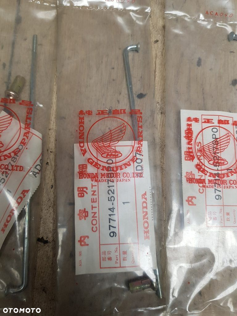Zestaw szprych 5 sztuk Honda MTX 50 80  97714-52178P0 - 3