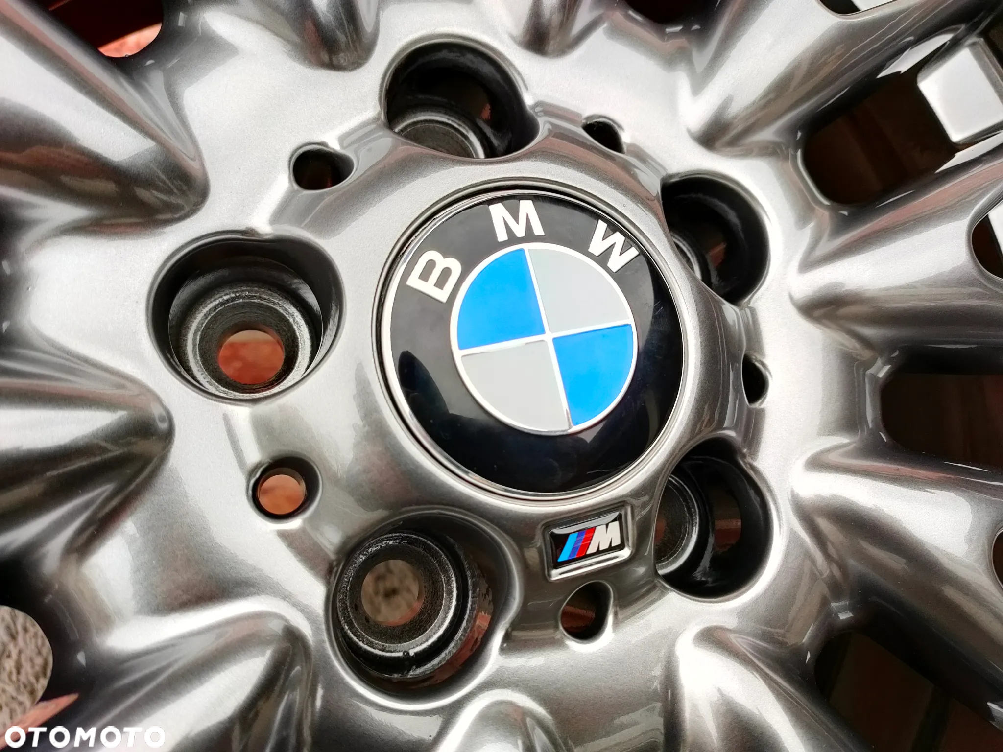 8j 8.5j oryginalne felgi 18 BMW 5x120 M pakiet Styling 72 seria 1 3 E36 E46 E90 Z3 Z4 E81 E87 F20 F30 F32 ET47 ET50 grafit Shadow Chrome - 9