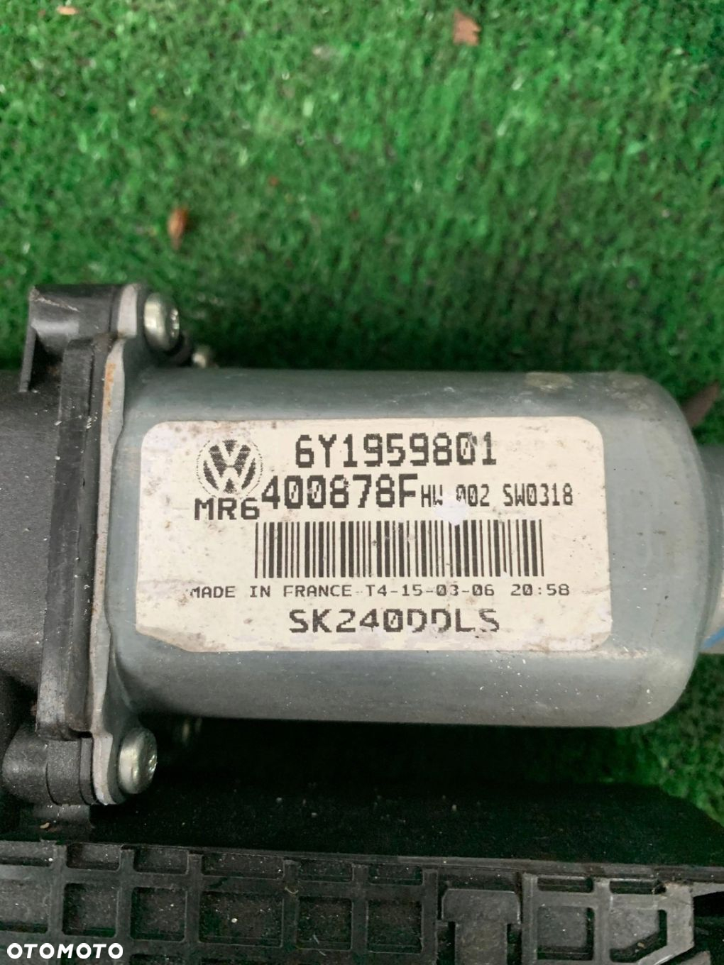 Silniczek przód przedni lewy szyb Polo IV 9N3 T5 Fabia I lift 6Y1959801 - 3