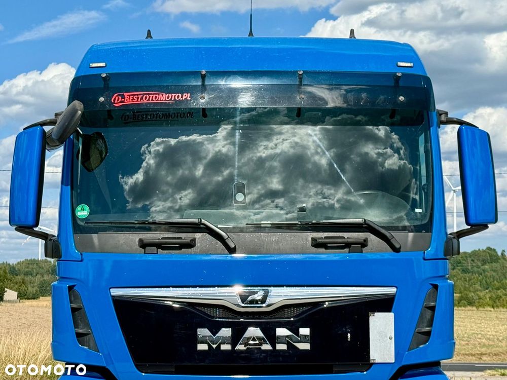 MAN TGX 26.420 / KONTENER / WINDA / 8.5 M DŁUGOŚCI / 21 EUROPALET / 6x2 / 3 OŚ PODNOSZONA I SKRĘTNA / ŁADOWNOŚĆ 14 415 KG / 2018 ROK / Z NIEMIEC - 10
