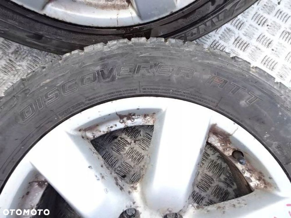 alufelgi z oponami kpl. nissan x-trail t31 17" 5x114.3 et 45 - 7