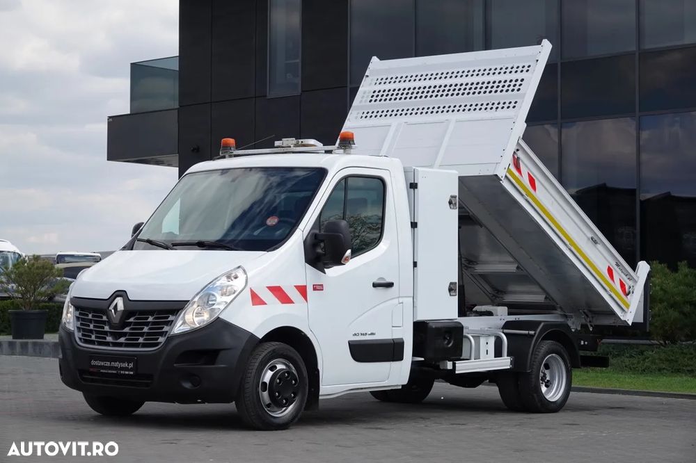Renault MASTER DCI 145 / BASCĂLĂTOR DIN ALUMINIU / DUBLU / MANUAL / IMPORTAT - 2