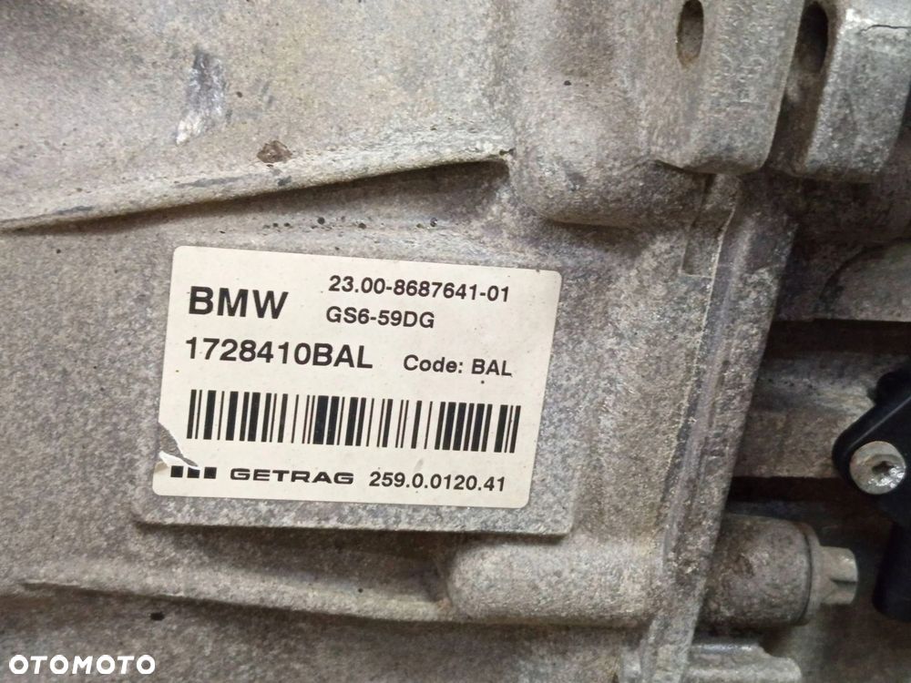 SKRZYNIA BIEGÓW MANUALNA 8687641 MINI CLUBMAN F54 GS6-59DG BAL - 7