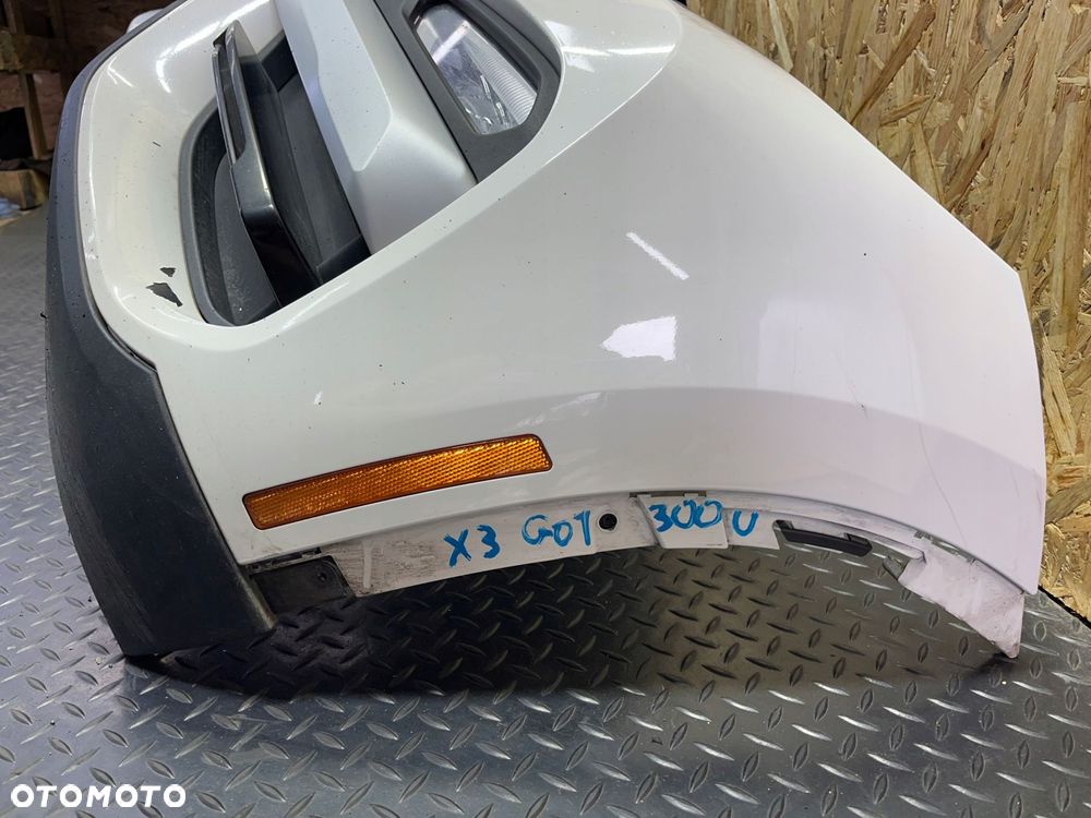 zderzak przedni przÓd bmw x3 g01 alpineweiss a300 - 2