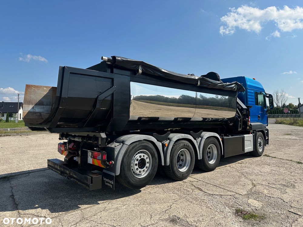 MAN TGS 32.480 8x4 WYWROTKA. HDS. HMF 3220 K6 - 16