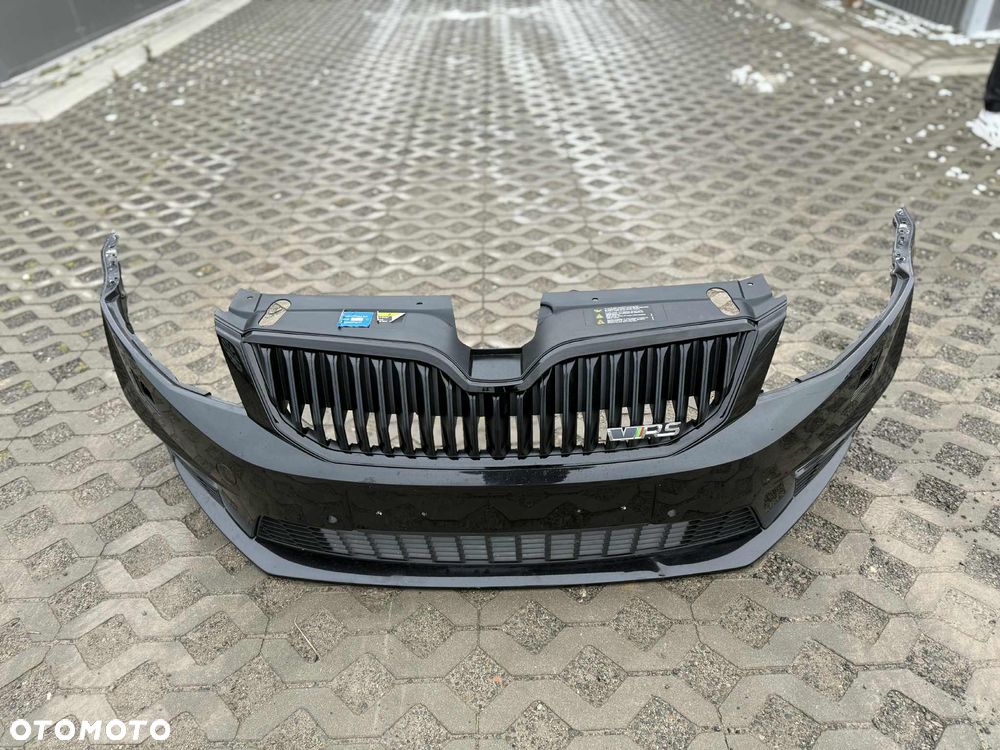 Skoda Octavia III RS Zderzak Przód Przedni Kompletny 4xPDC Spryskwiacze 13-17 LF9R - 9