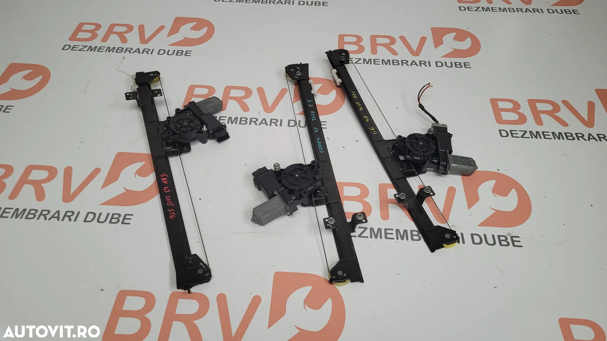 Macara geam st / dr pentru Peugeot Boxer / Citroen Jumper / Fiat Ducato Euro 5 2011-2016 an fabricatie - 5