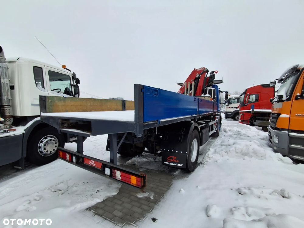 Mercedes-Benz Axor 1933 HDS FASSI F135 17 Metrów Żuraw Skrzynia Siodło Zawieszenie Resor 2010r Sprowadzony Przyczepa Do Przewozu Transportu Zbrojenia Zestaw Ciekawa Konfiguracja Niski Przebieg - 3