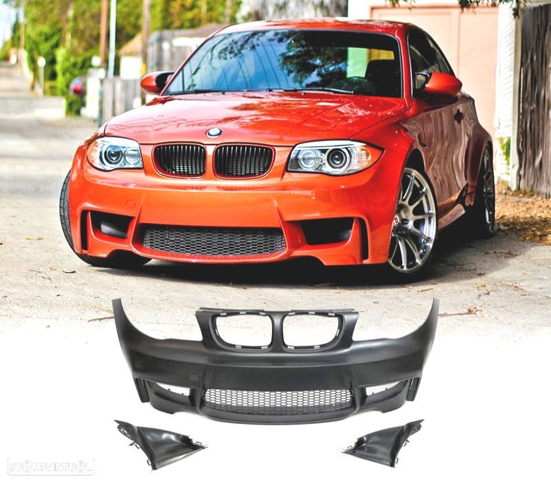 PARA-CHOQUES FRONTAL BMW E81 E87 04-13 LOOK EVO1 - 1